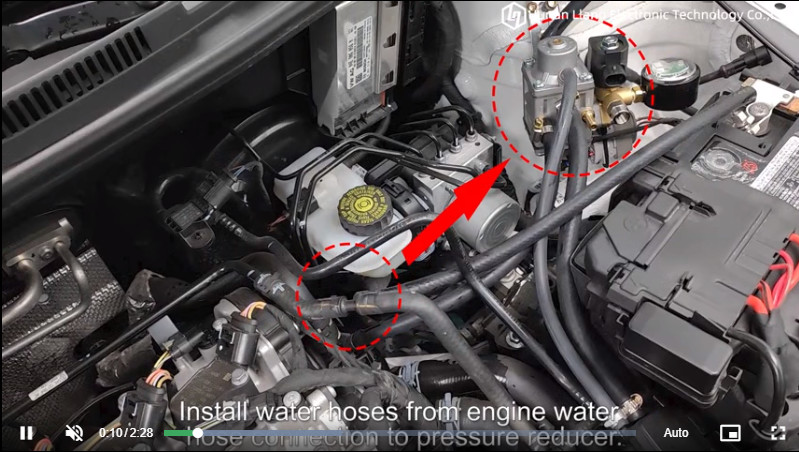 Latest company Cases about 3-2는 엔진 물 호스 연결부터 압력 저감기까지 물 호스를 설치합니다