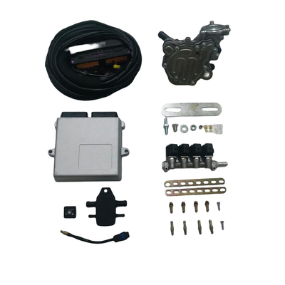 GPL Autogas 체계를 위한 56 Pin ECU 4 실린더 인젝터 가로장 LPG 변환 장비