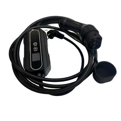 주문 CE TUV 인증과 AC 16A 조정할 수 있는 1개 단계 2.1 EV 휴대 충전 장치 online manufacture