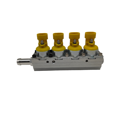 4 실린더 자동차용 12V 1 오hm LPG CNG 주입기 고 정밀 가스 주입을 보장합니다