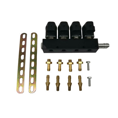 Good price 4 실린더 차량용 합금 12V LPG CNG 주입기 전문적으로 테스트 된 3 오hm 저항 온라인으로